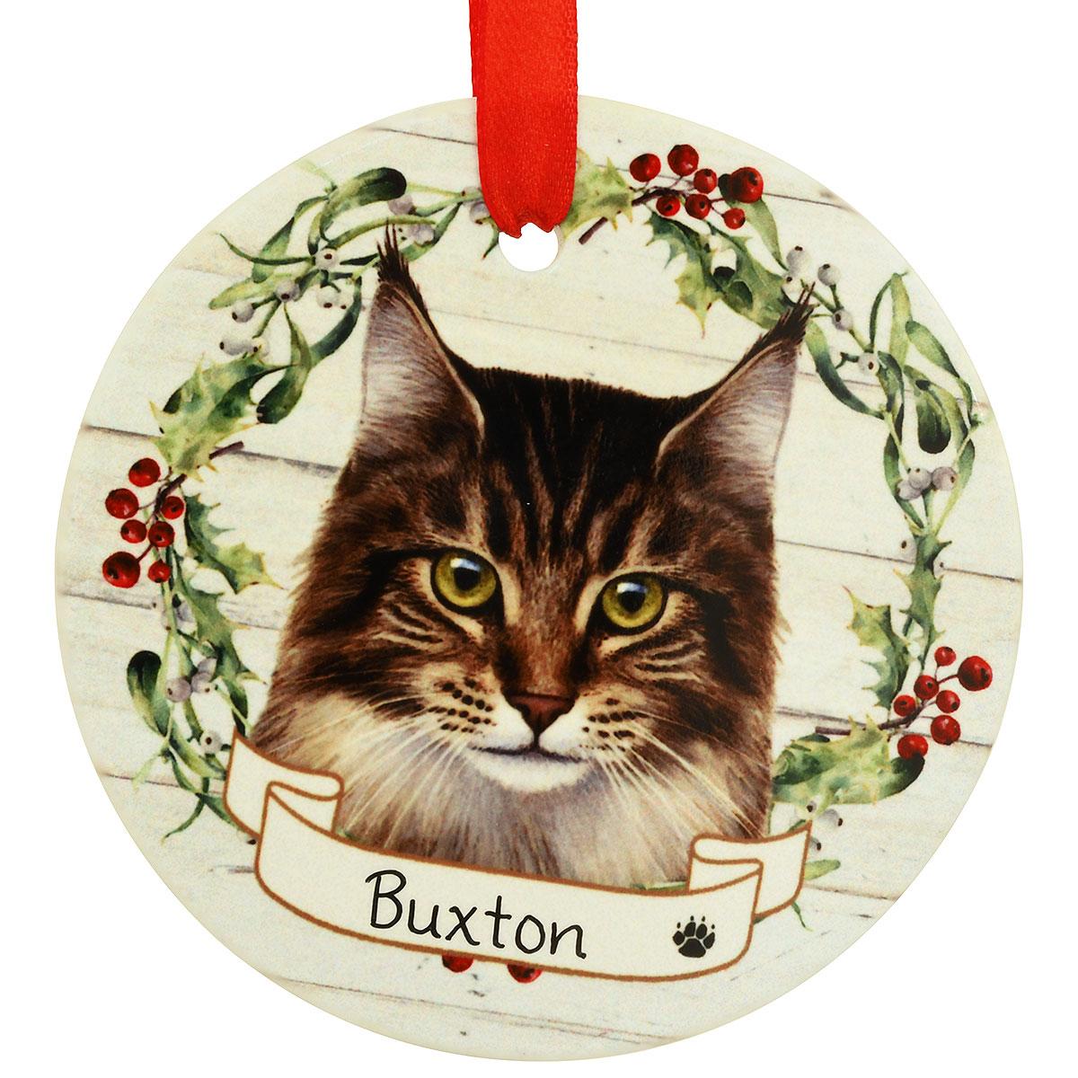 Personalized Maine Coon Ceramic