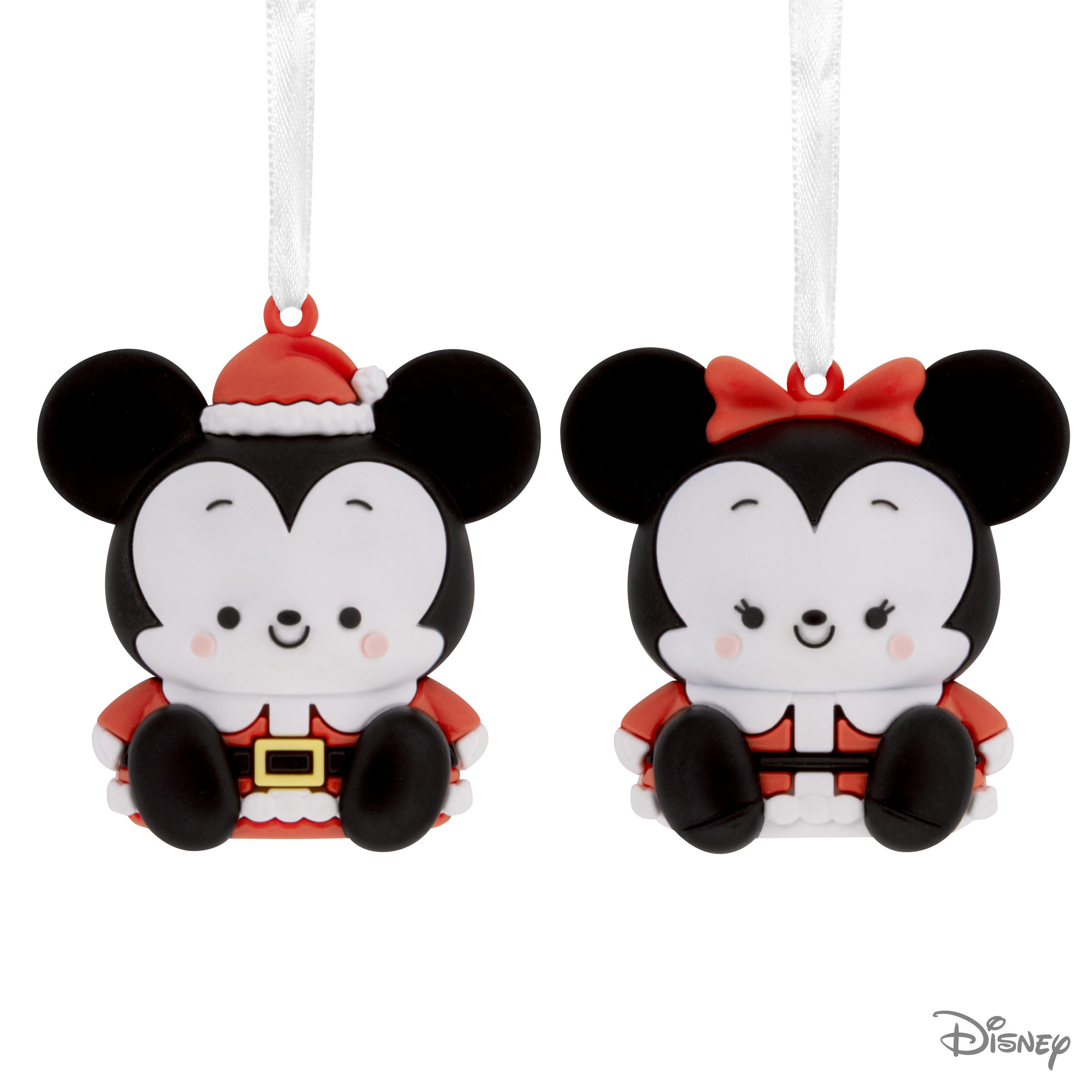 Mickey And Minnie Mouse Better Together Magnetic Hallmark Ornament Set