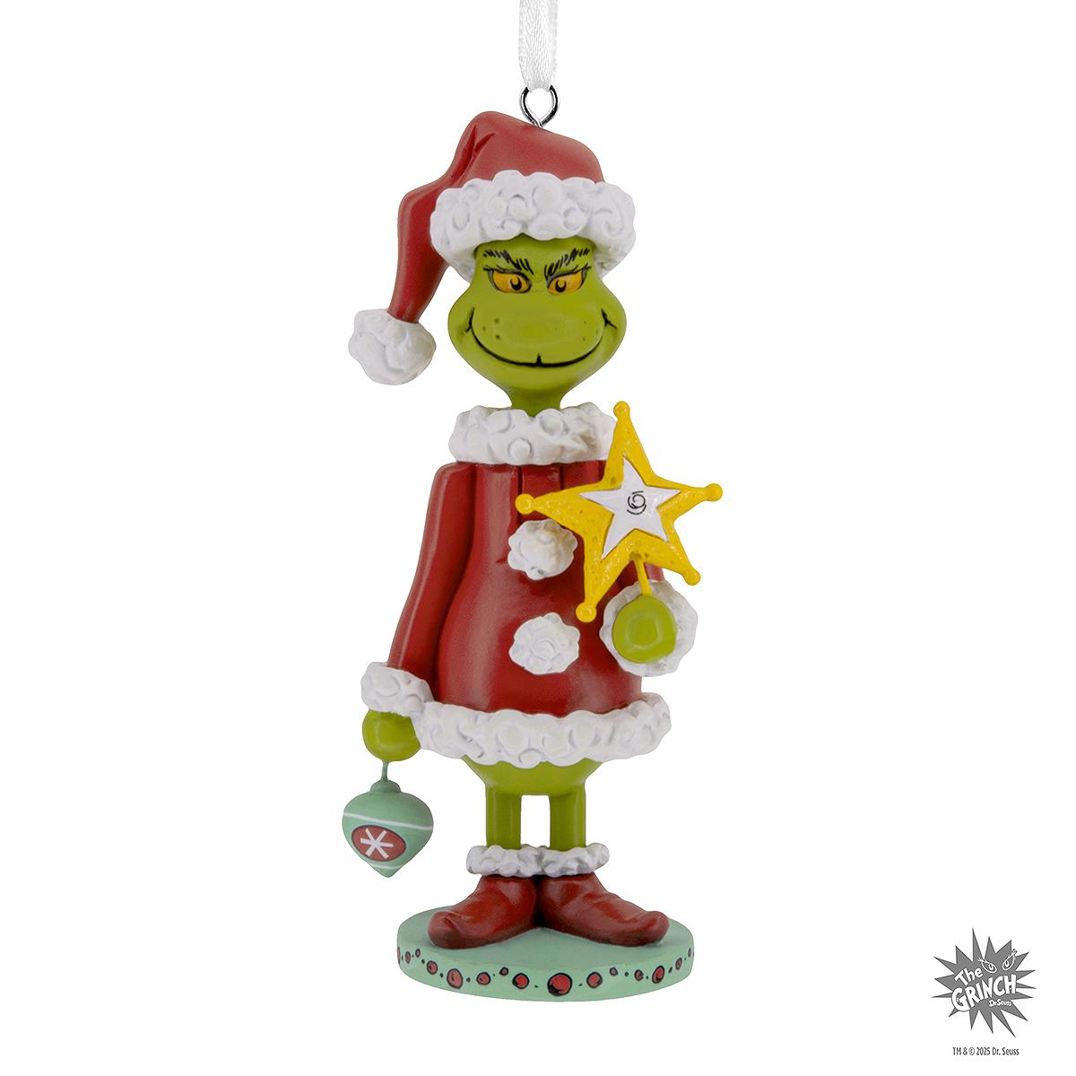 Grinch Nutcracker Figural Ornament