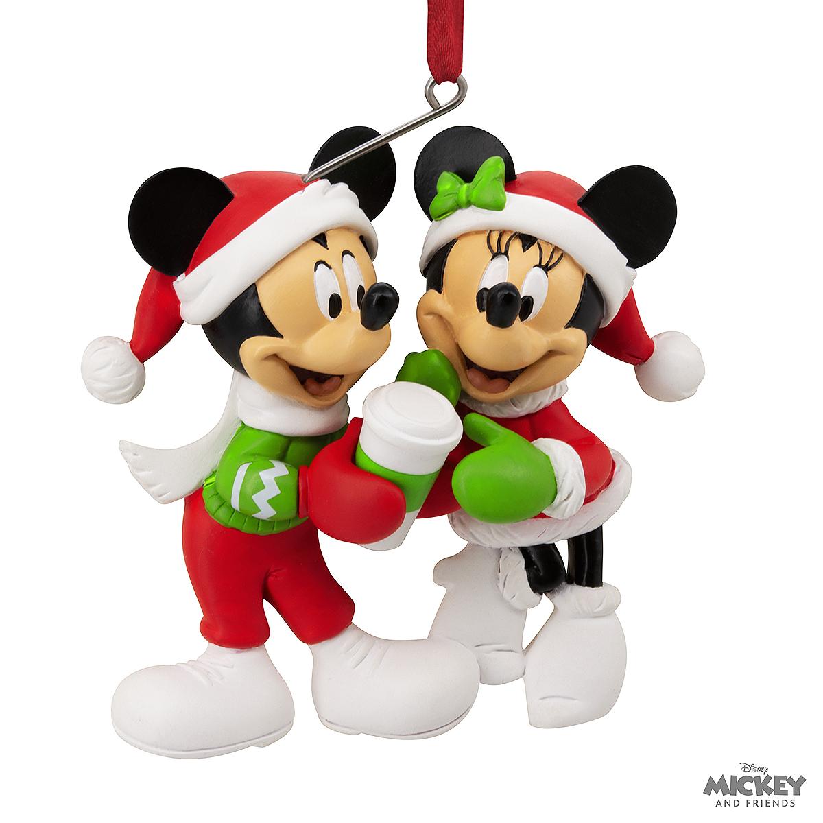 Mickey And Minnie Sharing Cocoa Orn