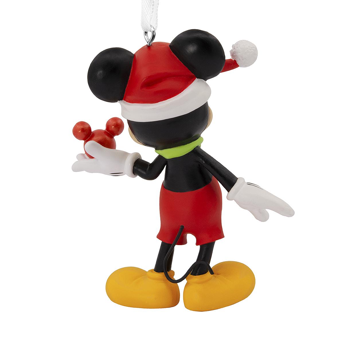 Disney Mickey Mouse Holds Ornament
