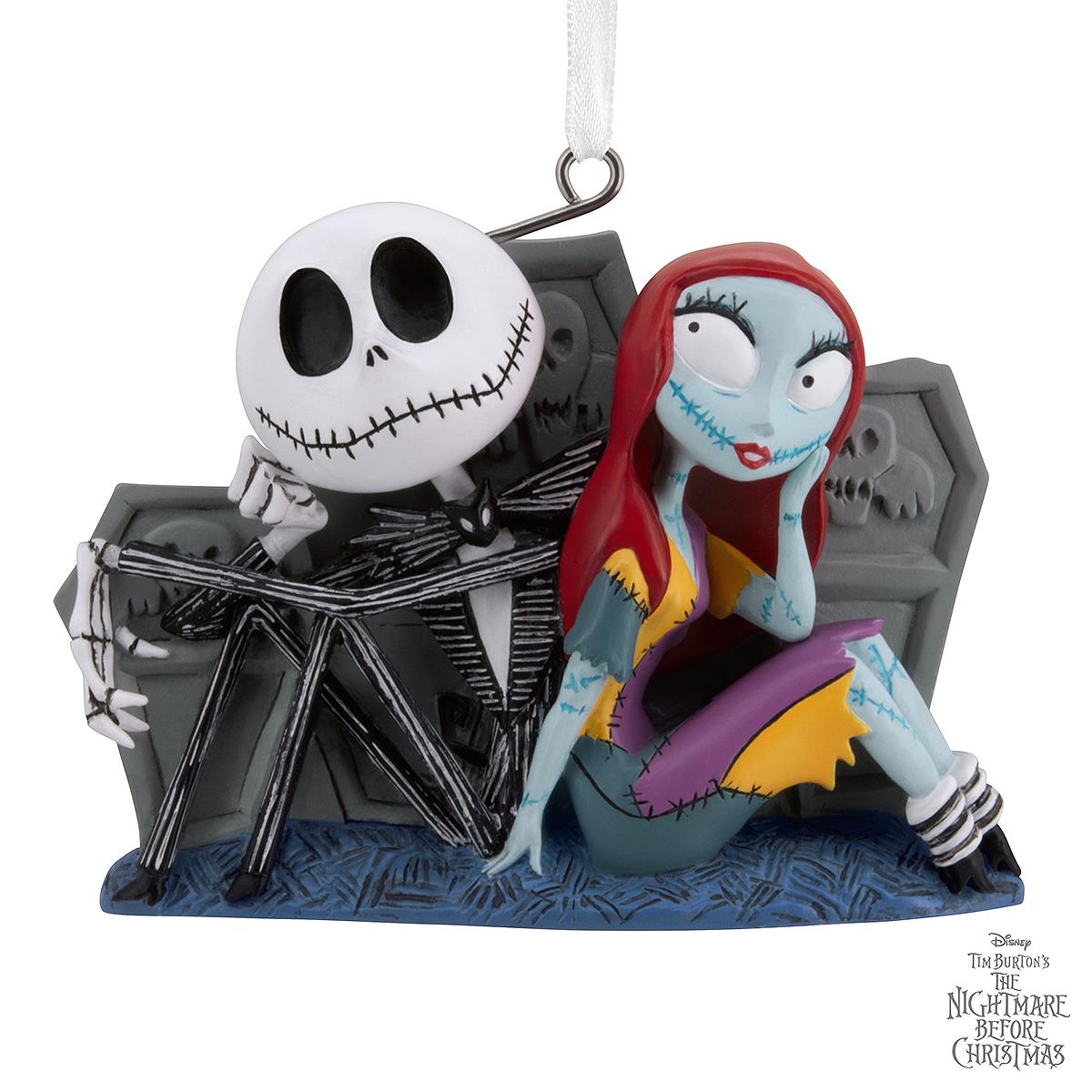 Jack and Sally With Tombstones