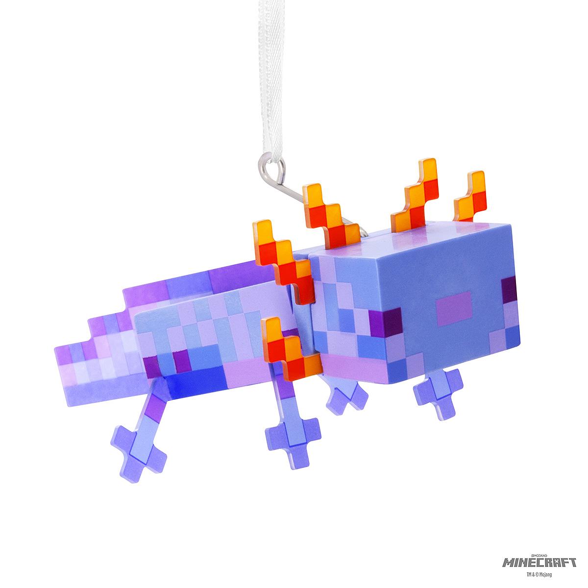 Axolotl Minecraft Hallmark Ornament