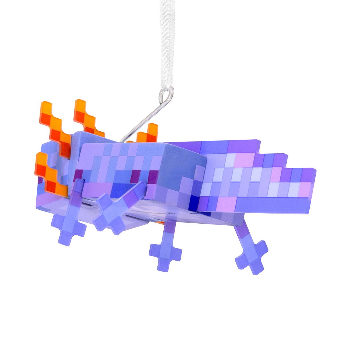 Axolotl Minecraft Hallmark Ornament