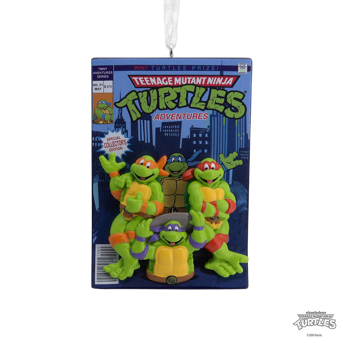 Comic Book TMNT Hallmark Resin Orna