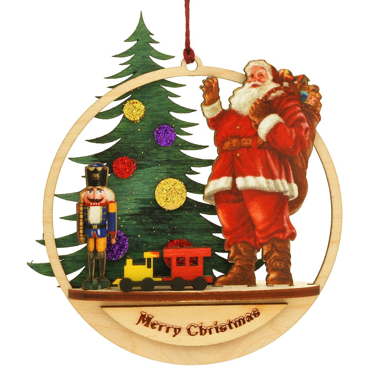 A Bundle Of Toys Wood Ornament
