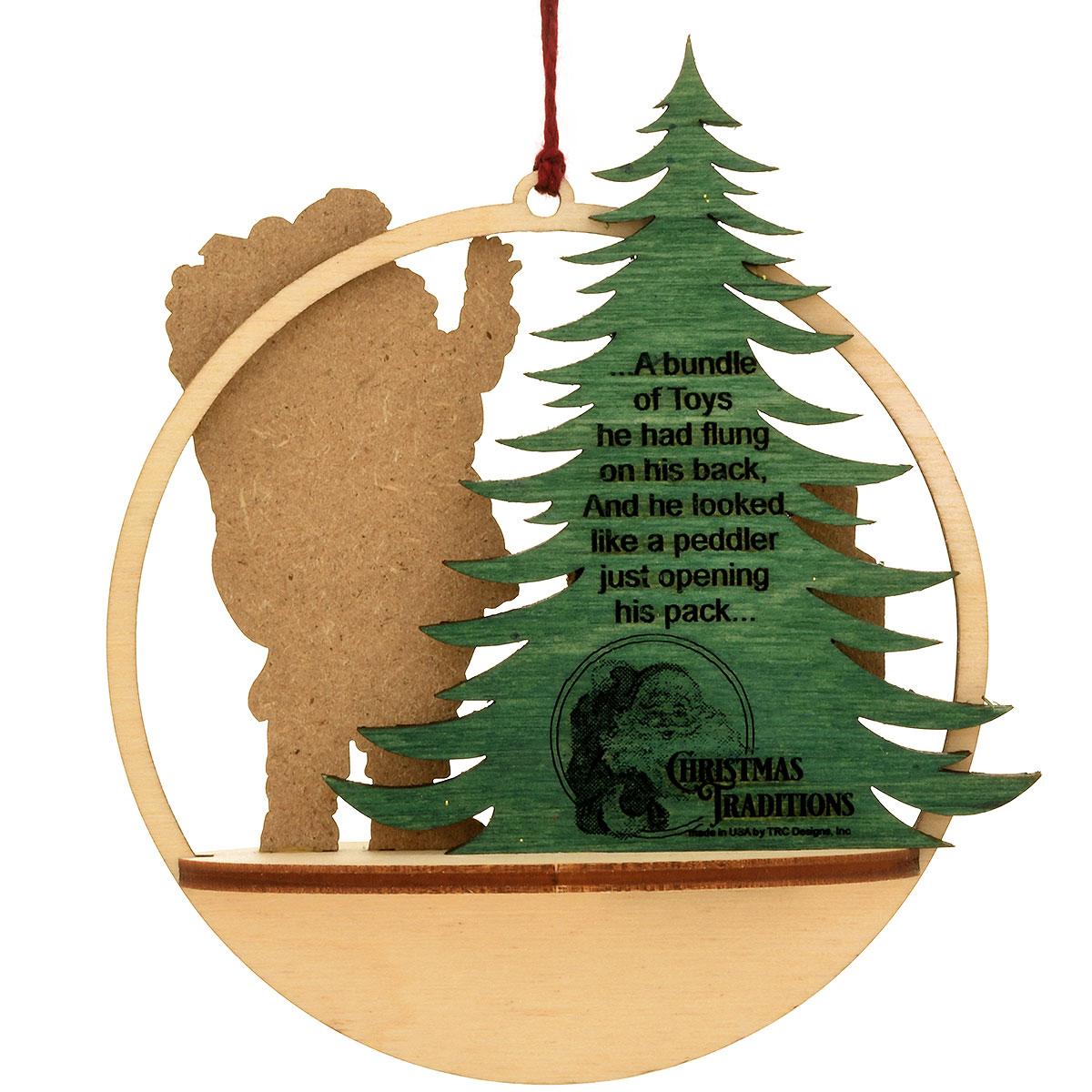 A Bundle Of Toys Wood Ornament