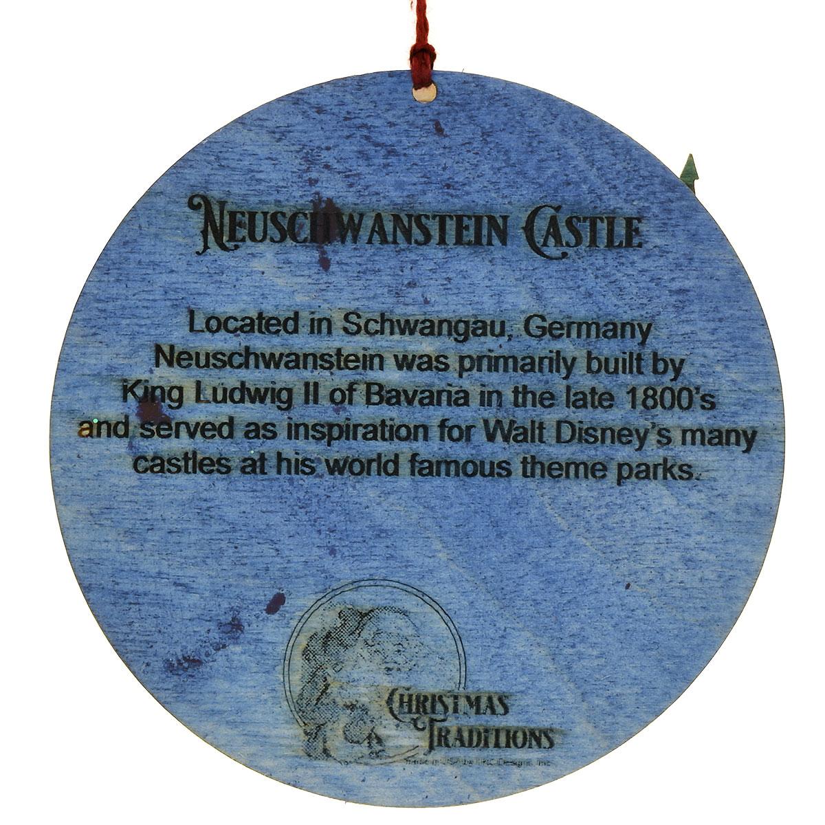 A Magical Christmas Wood Ornament