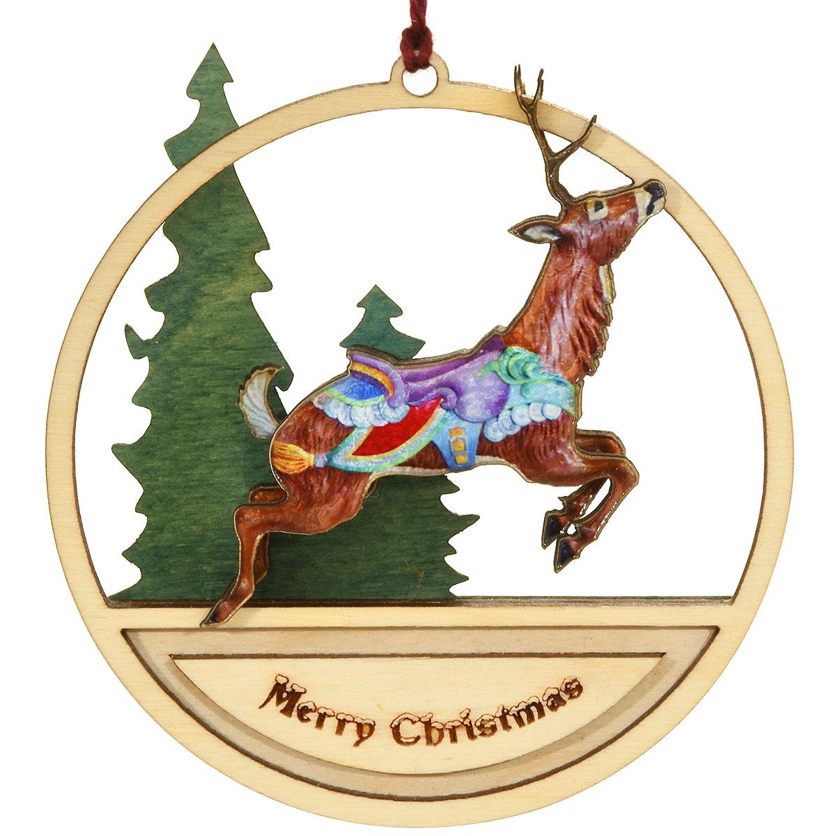 Santa’s Favorite Reindeer Wood