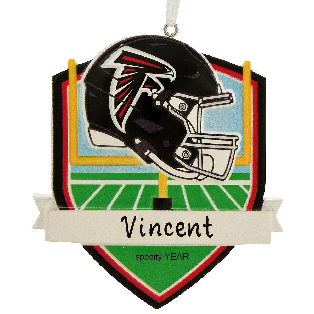 Personalized Atlanta Falcons Shield