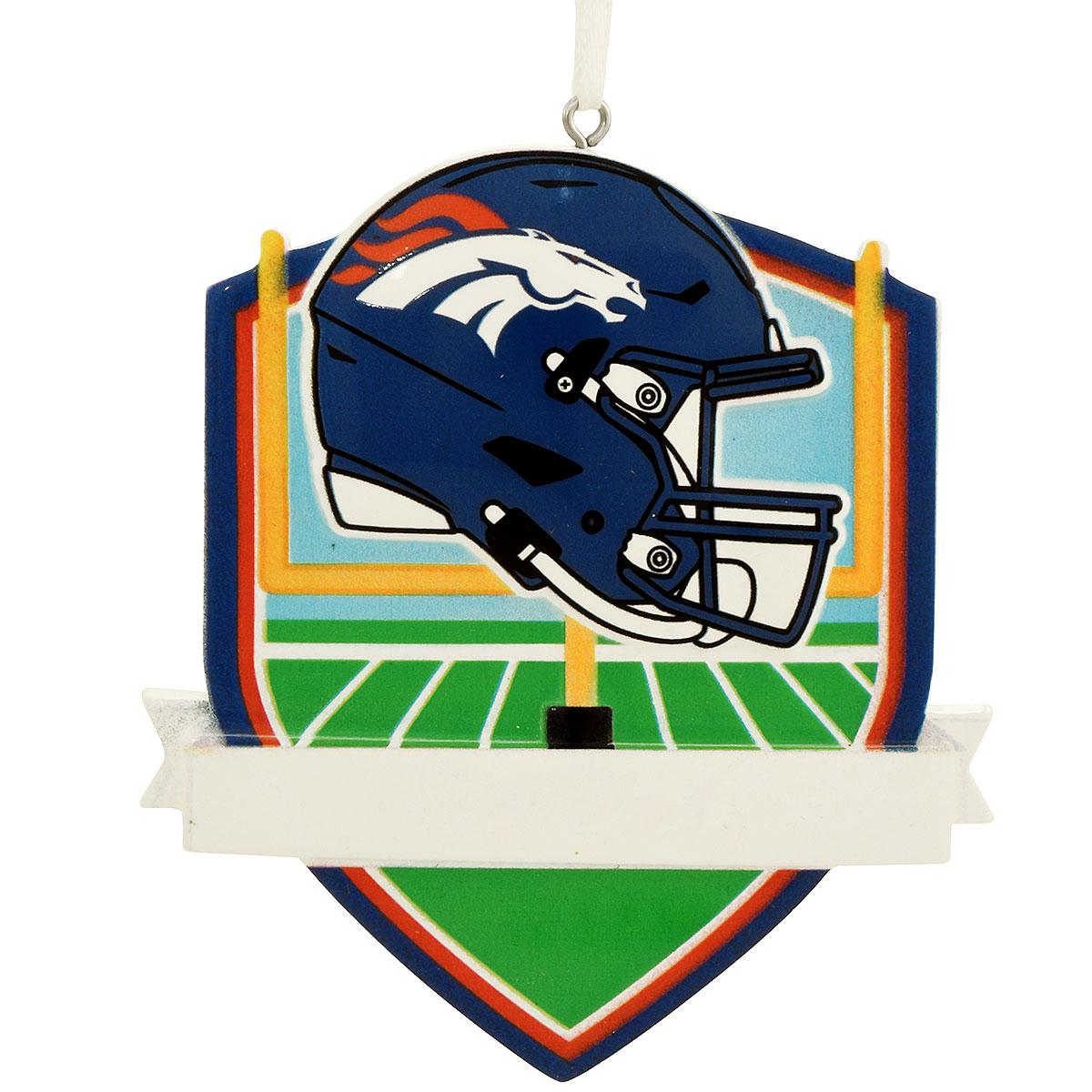 Personalized Denver Broncos Shield