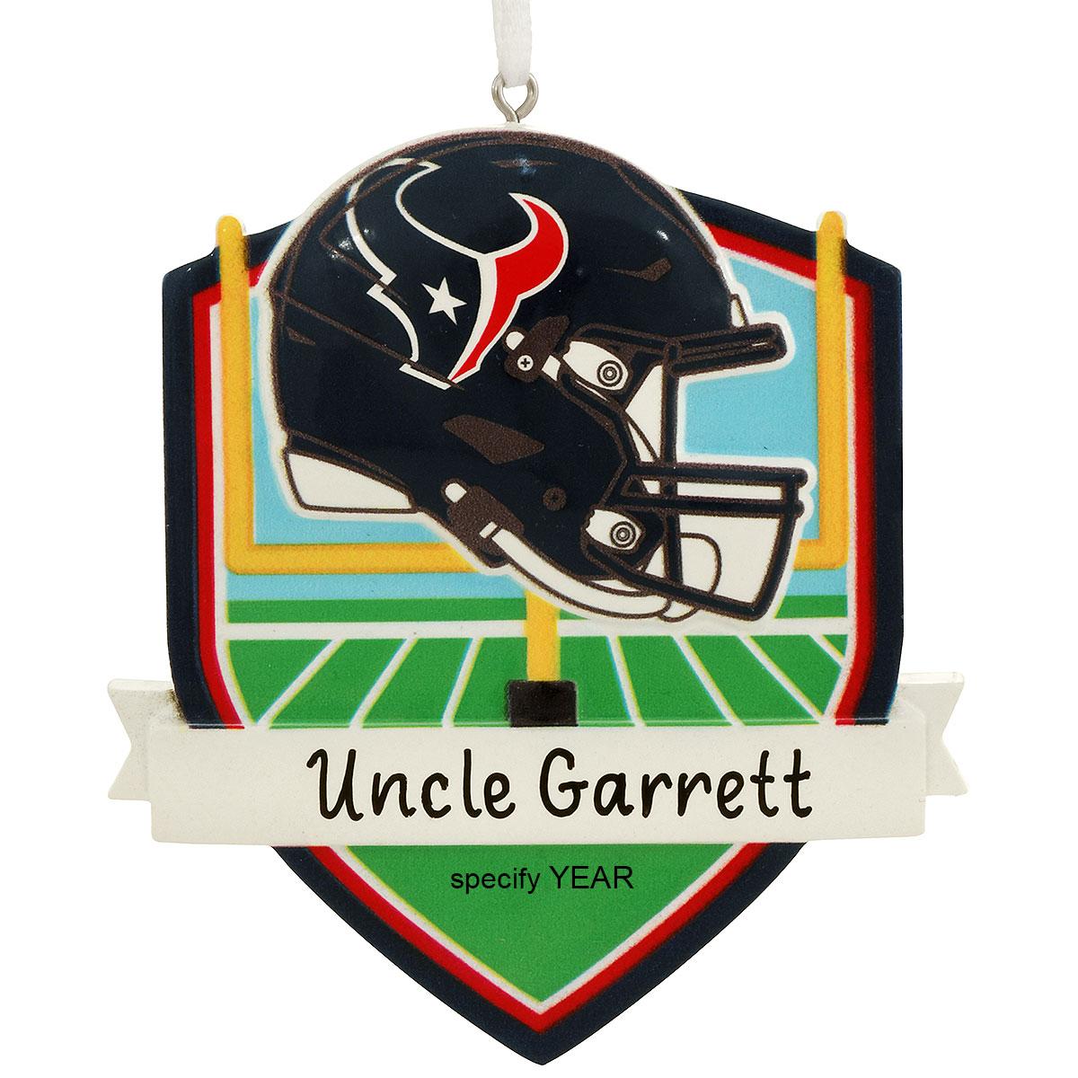 Personalized Houston Texans Shield