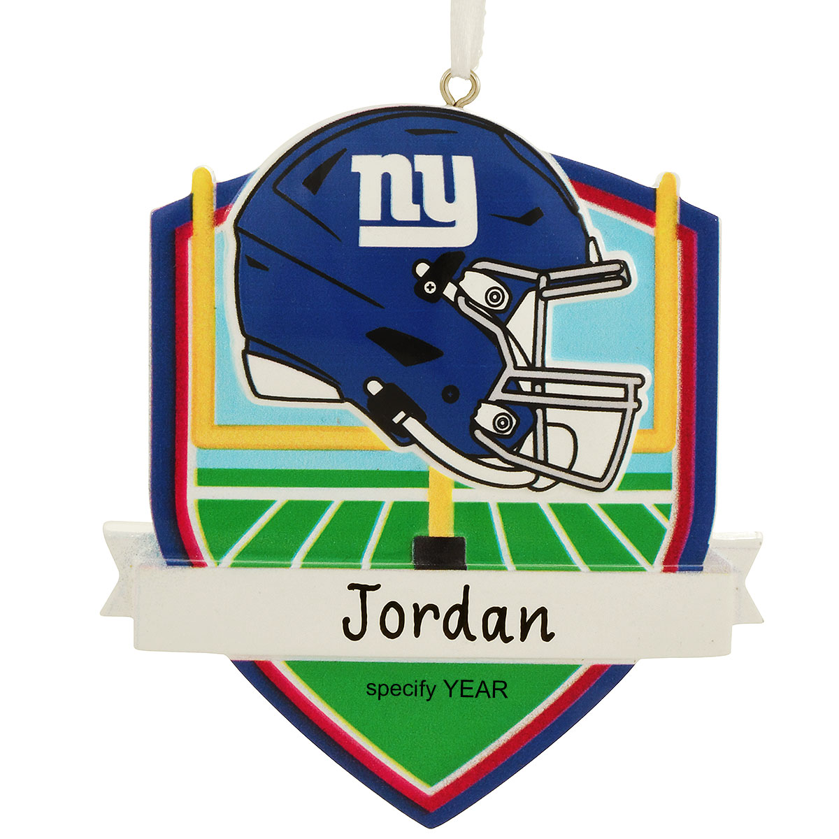 Personalized New York Giants Shield