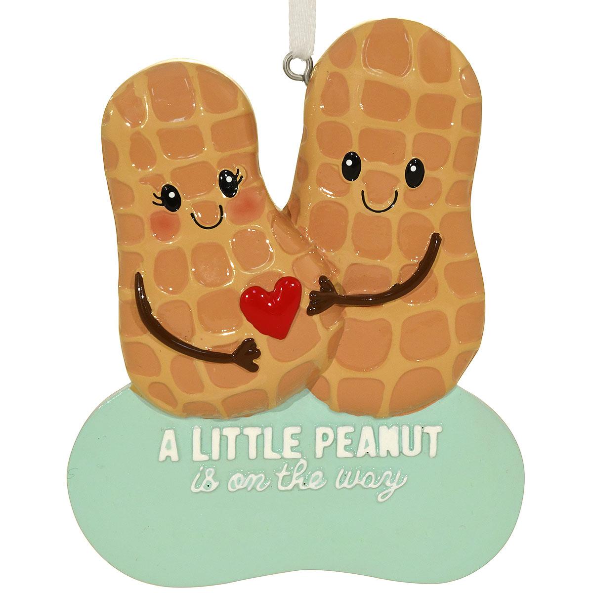 Peanut On The Way Ornament