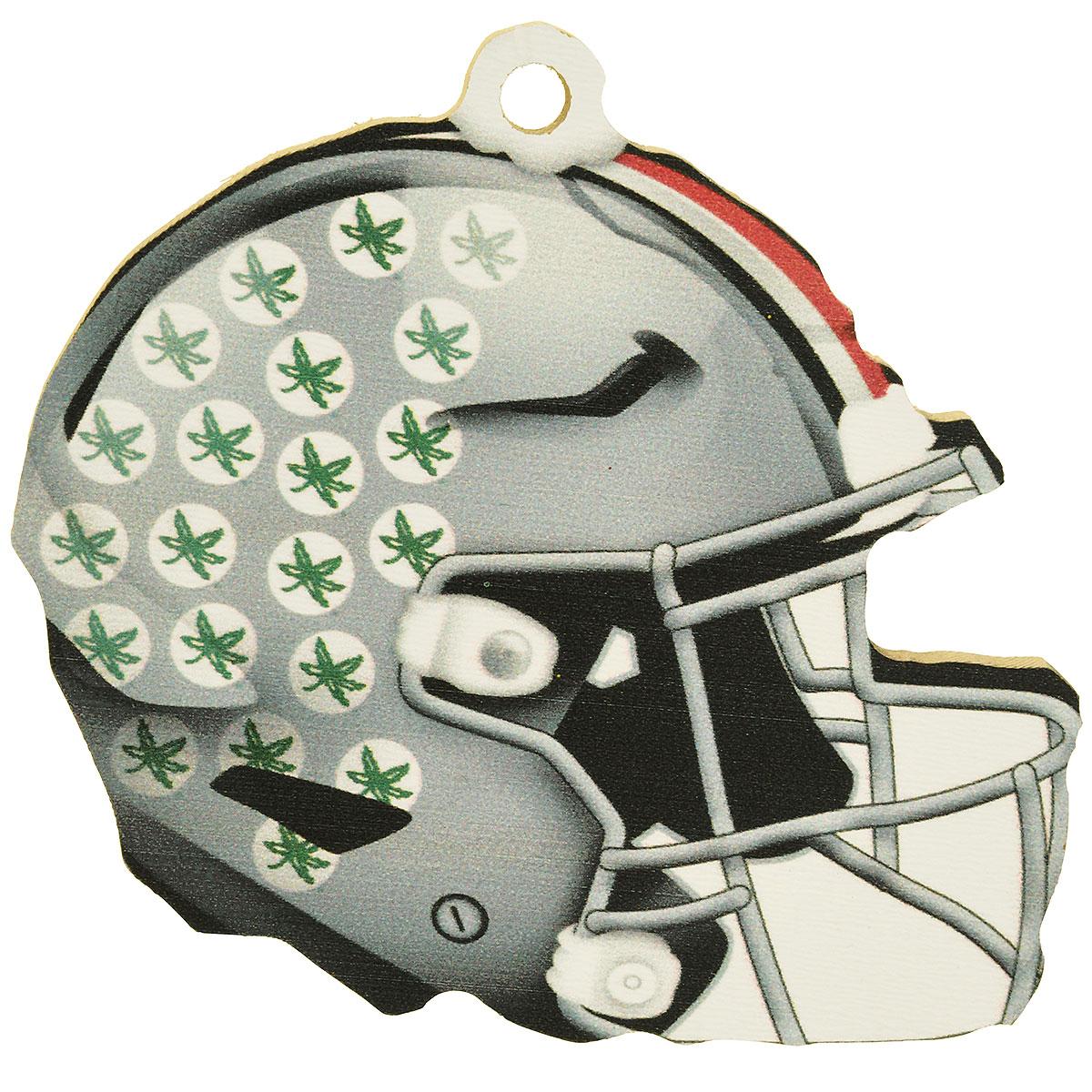 Ohio State Helmet MDF Ornament