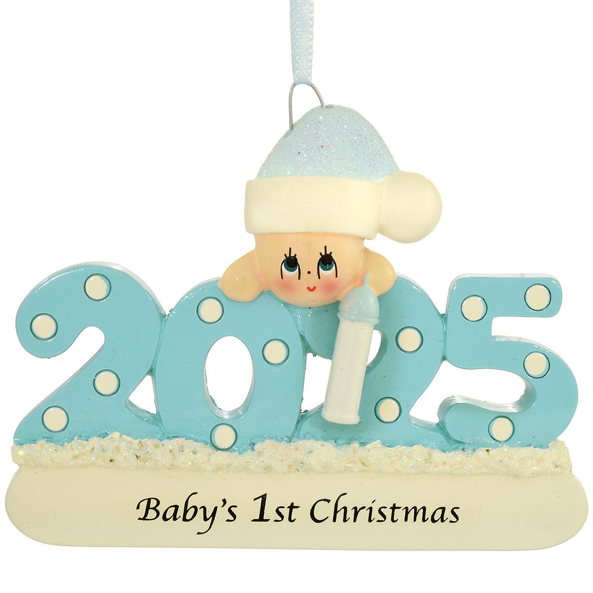 2025 Baby’s First Christmas Boy