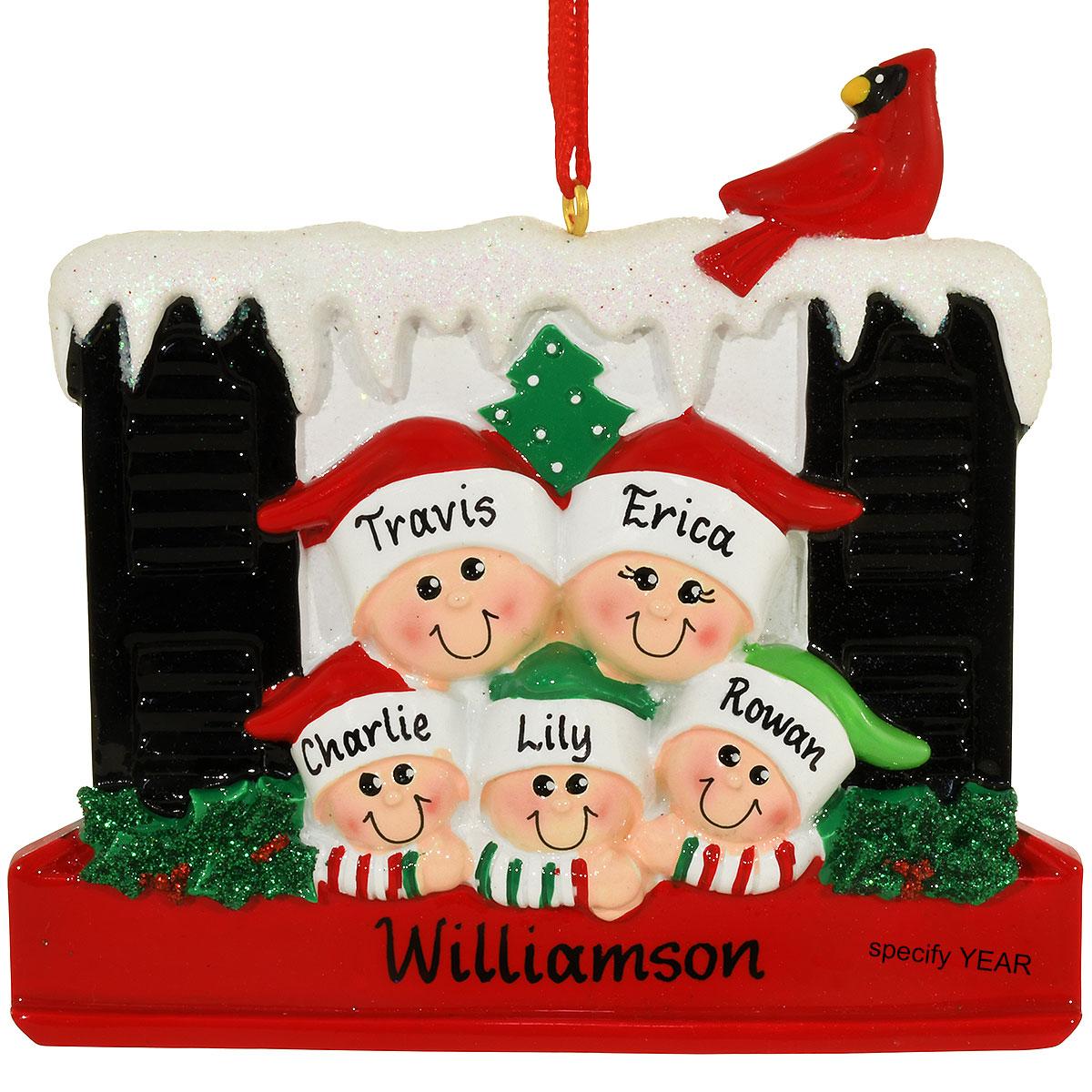 Personalized Window Family Of 5