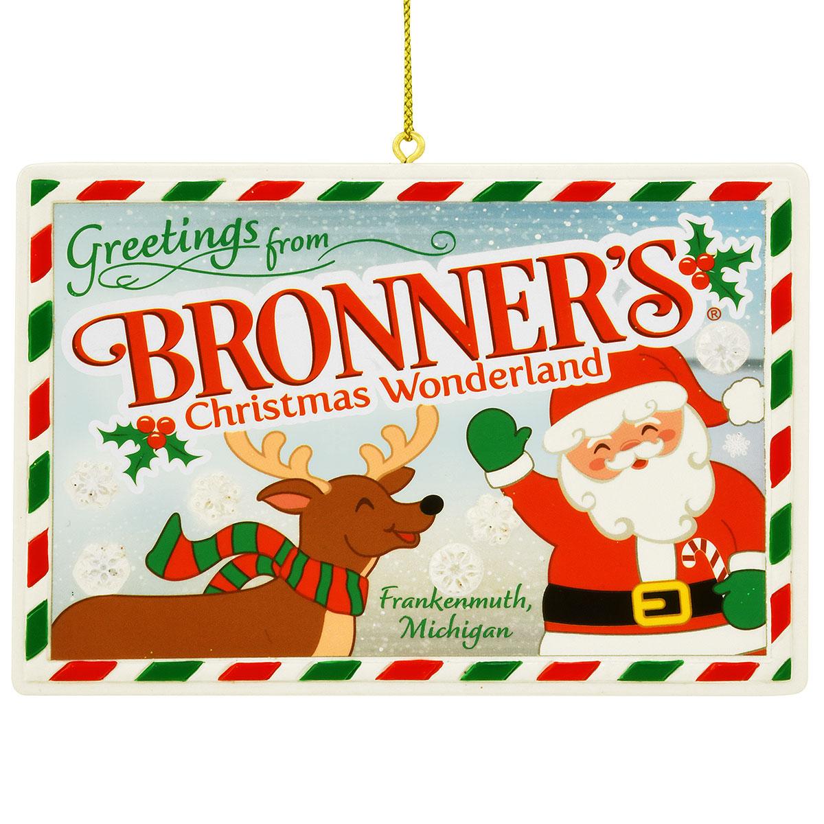 Personalized Bronner’s Postcard