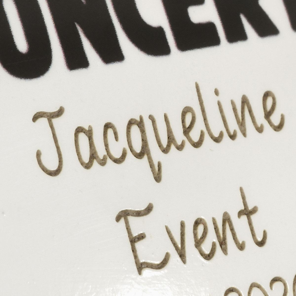 Personalized Event Ticket Ornament