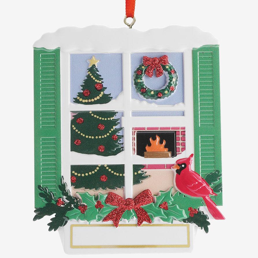 Personalized Christmas Window