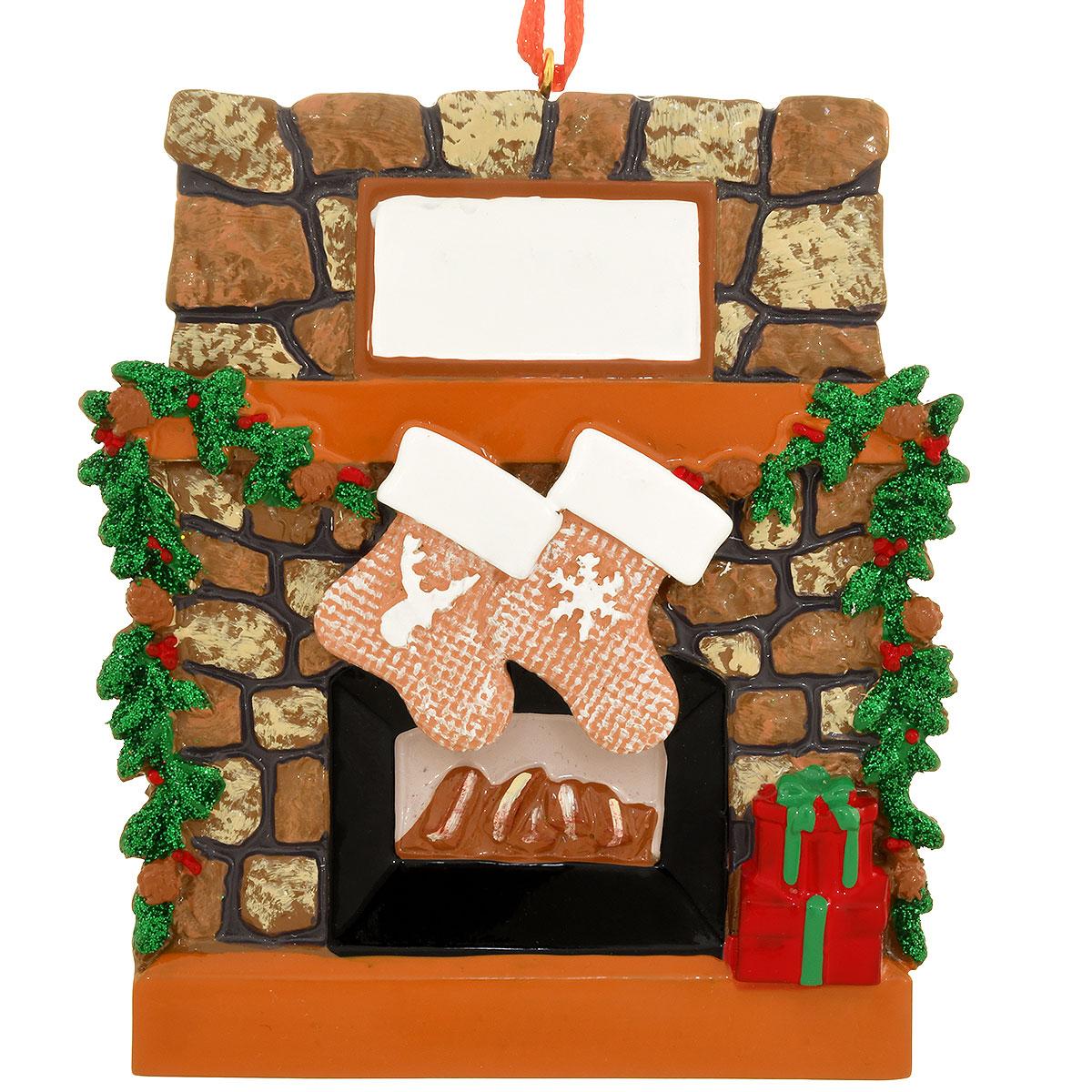 Personalized Rustic Fireplace 2