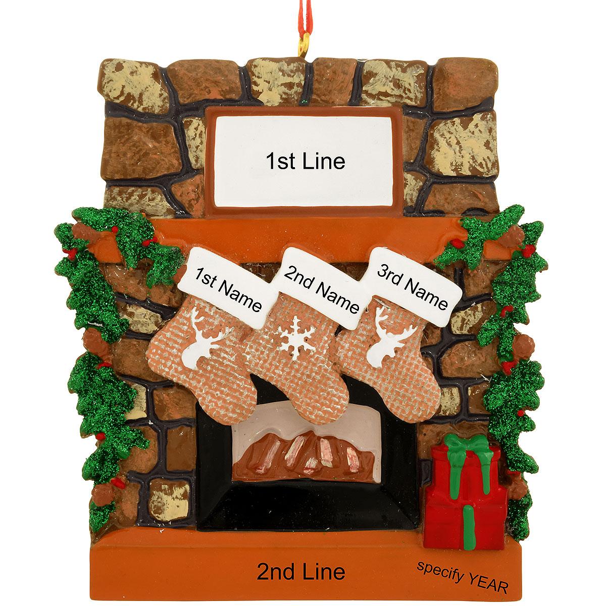 Personalized Rustic Fireplace 3