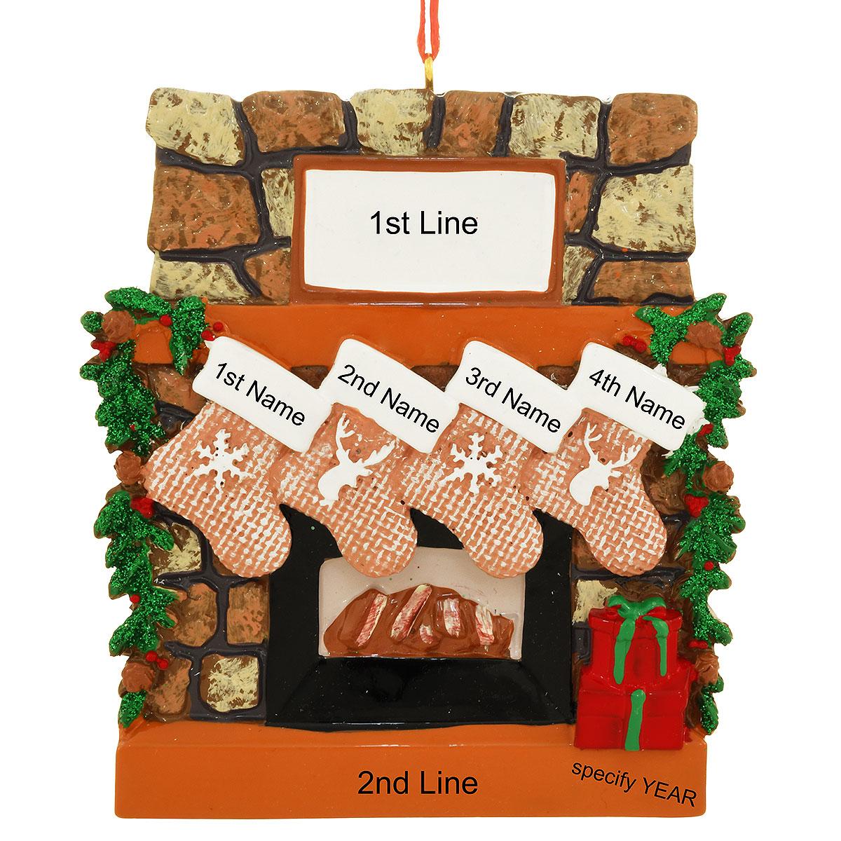 Personalized Rustic Fireplace 4