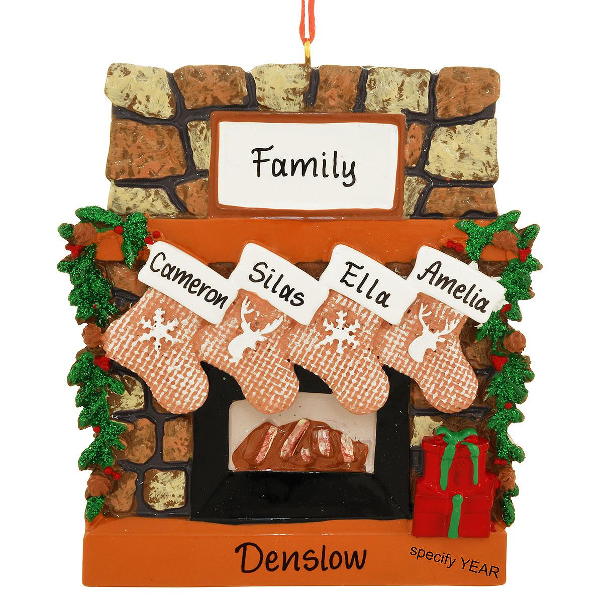 Personalized Rustic Fireplace 4