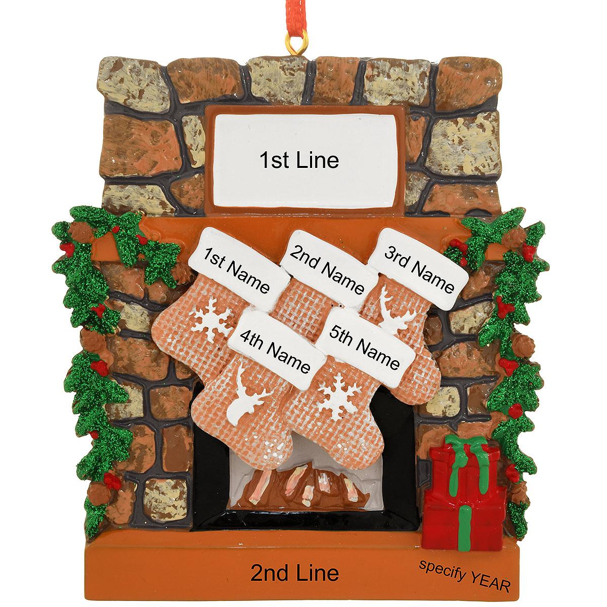 Personalized Rustic Fireplace 5