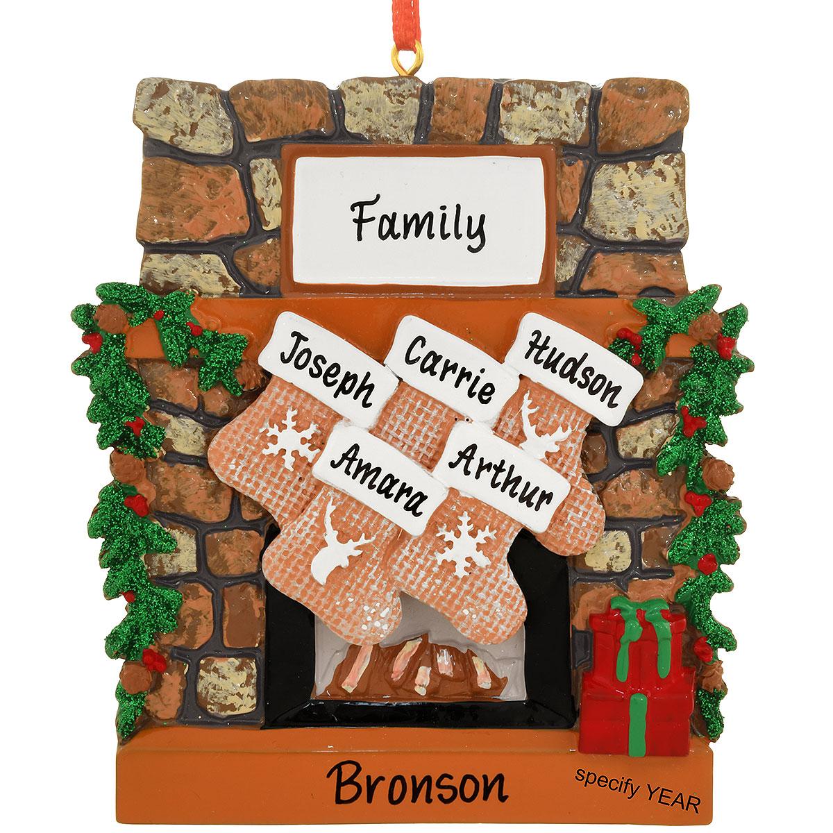 Personalized Rustic Fireplace 5