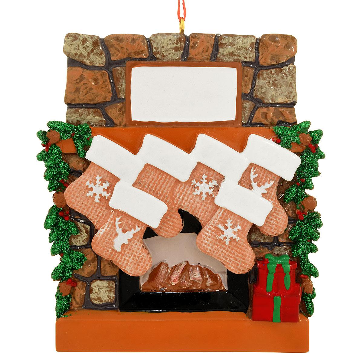 Personalized Rustic Fireplace 6