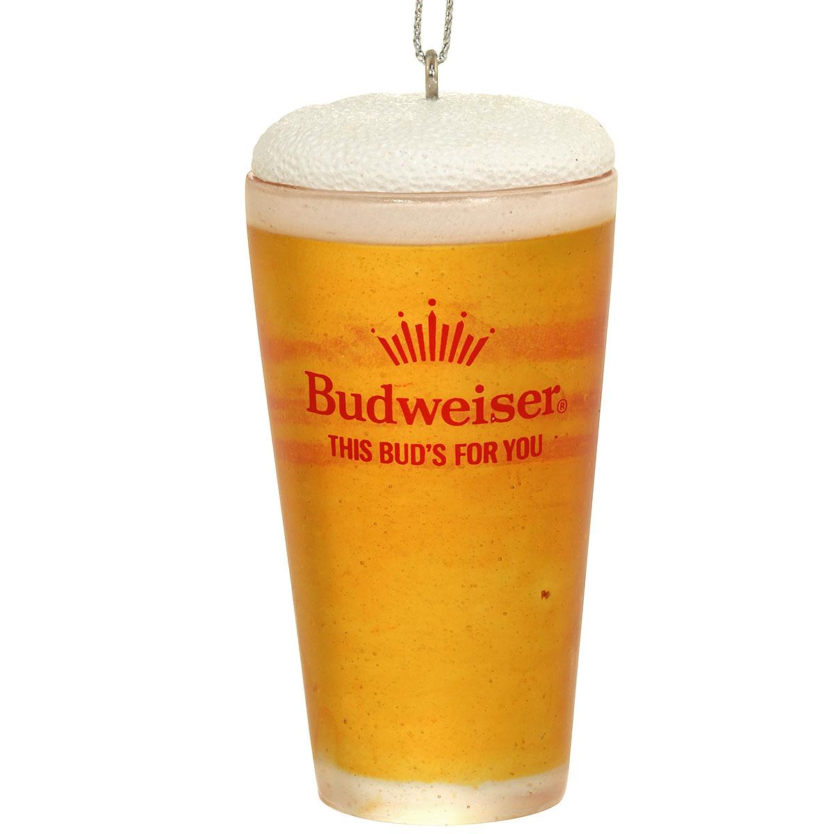Budweiser Pint Glass Ornament