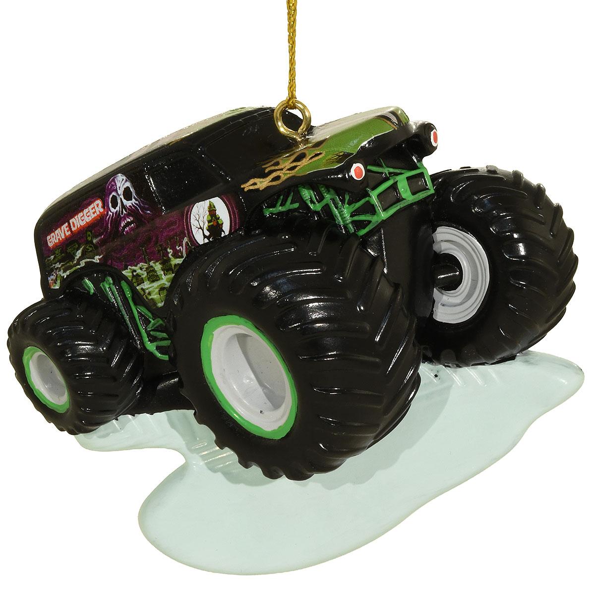 Grave Digger Monster Jam Truck Orn