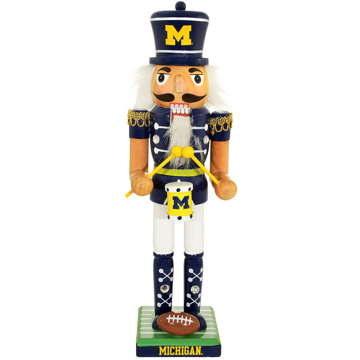 Michigan Wolverines 12" Nutcracker