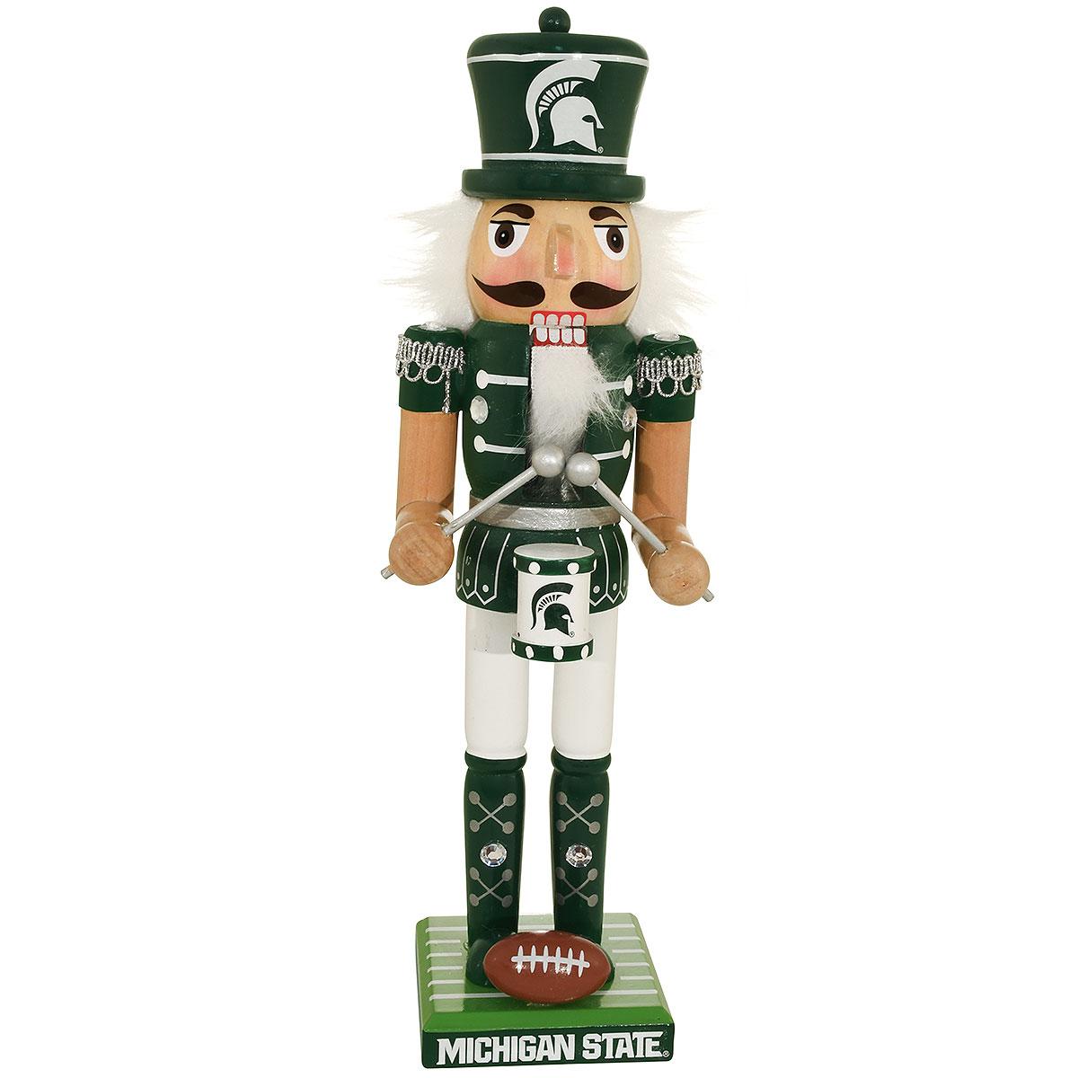 Michigan State 12 Inch Nutcracker