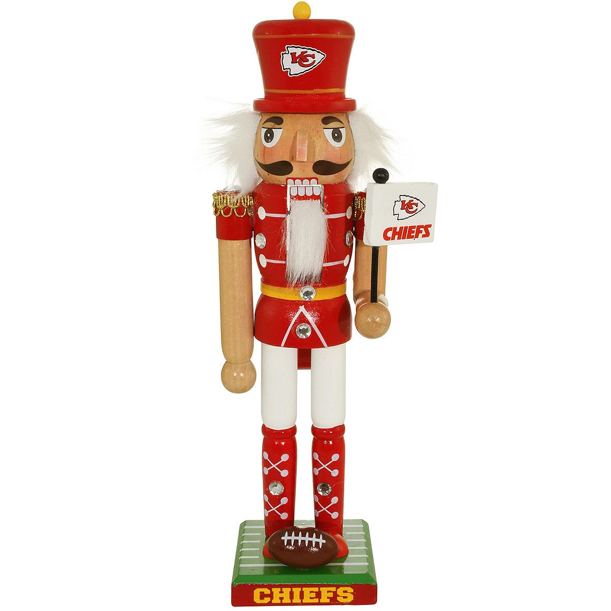 Kansas City Chiefs 12" Nutcracker