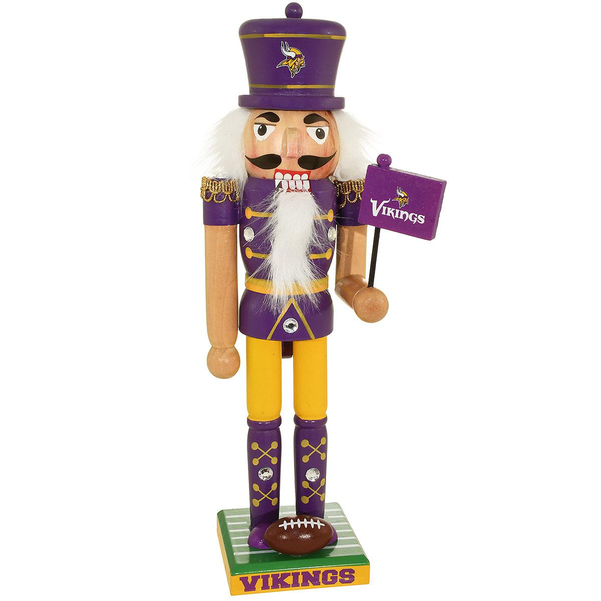Minnesota Vikings 12" Nutcracker