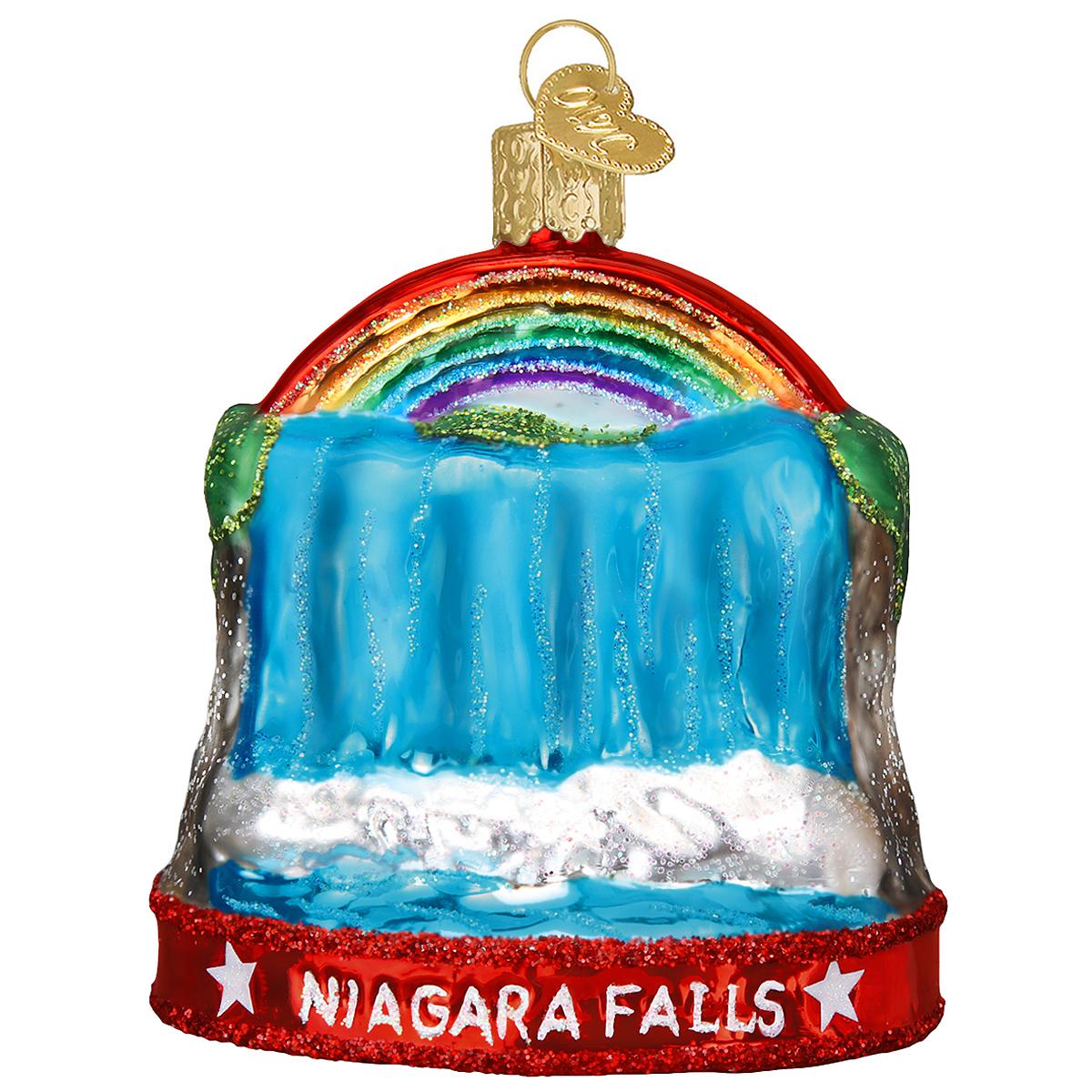Niagara Falls Glass Ornament