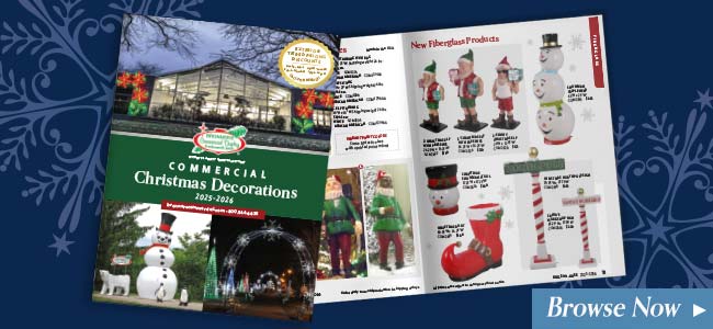 Commercial Christmas Decorations 2025-2026 Catalog