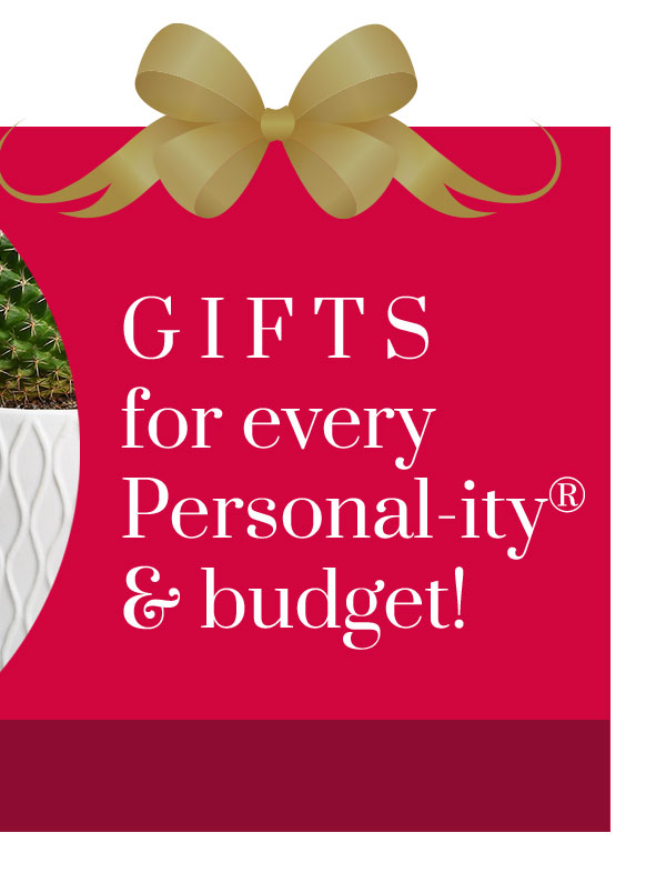 Shop Gifts | Gifts for every Personal-ity and budget